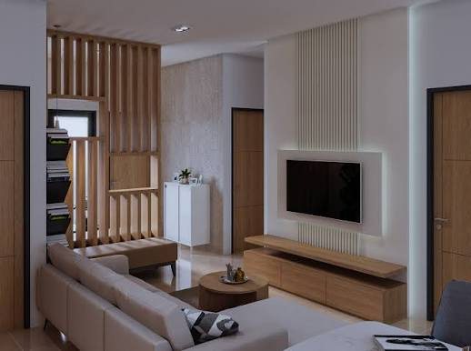Interior minimalis ruang keluarga